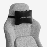 Anda Seat Phantom 4 Series Ergonomic Gaming Chair Gray Fabric | Dynamic Auto-Tracking Lumbar | 135° Recline | 2D Armrests | Cold-Cure Foam - Image 4