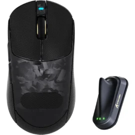 ATTACK SHARK RS3 ULTRA Carbon Fiber Wireless Gaming Mouse Black | PAW3955MAX | 52K DPI | 8K Hz