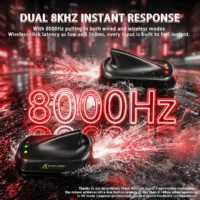 ATTACK SHARK RS3 ULTRA Carbon Fiber Wireless Gaming Mouse Red | PAW3955MAX | 52K DPI | 8K Hz - Image 8