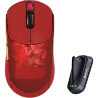ATTACK SHARK RS3 ULTRA Carbon Fiber Wireless Gaming Mouse Red | PAW3955MAX | 52K DPI | 8K Hz