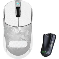 ATTACK SHARK RS3 ULTRA Carbon Fiber Wireless Gaming Mouse White | PAW3955MAX | 52K DPI | 8K Hz