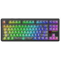 Attack Shark X87 Ultra 8K Wireless Mechanical Gaming Keyboard Forged Carbon | Tri-Mode | Hot-Swappable | RGB | 10,000mAh Battery