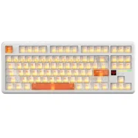 Attack Shark X87 Ultra 8K Wireless Mechanical Gaming Keyboard Iced Orange | Tri-Mode | Hot-Swappable | RGB | 10,000mAh Battery