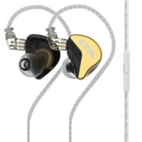 CCA CRA+ (CRA Plus) Wired In-Ear Monitor Upgraded 10mm Dynamic Driver Hi-Res IEM Earphones with HD Mic & 3.5mm Jack - Image 2