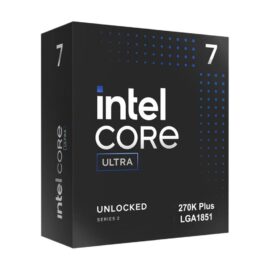 Intel Core Ultra 7 270K Plus 24 cores (8 P-cores + 16 E-cores) up to 5.5 GHz Processor