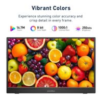 KOORUI E1512A 15.6" FHD Portable Monitor | IPS | 1920×1080 | 60Hz | USB-C | HDMI 1.4 | FreeSync | HDR - Image 10