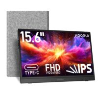 KOORUI E1512A 15.6" FHD Portable Monitor | IPS | 1920×1080 | 60Hz | USB-C | HDMI 1.4 | FreeSync | HDR