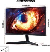 KOORUI G2711V 27" FHD Gaming Monitor | IPS Panel | 180Hz | 1ms | 1920×1080 | Adaptive Sync - Image 7