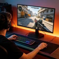 KOORUI G2711X 27" 240hz Gaming Monitor FHD 1080p, IPS Panel, 1ms Response Time, Adaptive sync 3-Sided Frameless,Ultra Slim,VESA,DP HDMI - Image 8
