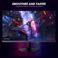 KOORUI GN06 27" FHD Gaming Monitor | IPS | 165Hz 180Hz | 1ms | 90% DCI-P3 | Adaptive Sync | Black - Image 6