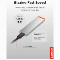 Lenovo PS8S 2TB Portable SSD | USB-C External Solid State Drive | High-Speed Portable Storage - Image 6