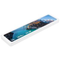 Thermalright Trofeo Vision 11.3-Inch LCD White – 1920x400 Strip IPS Secondary Monitor & PC Case Display Panel - Image 5