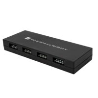 Thermalright USB 2.0 HUB X5 Black – 5-Port Internal Motherboard Header Splitter with SATA Power