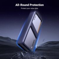 UGREEN 15976 40Gbps M.2 NVMe SSD Enclosure with Cooling Fan | USB4 | ASM2464PD | Aluminum - Image 6