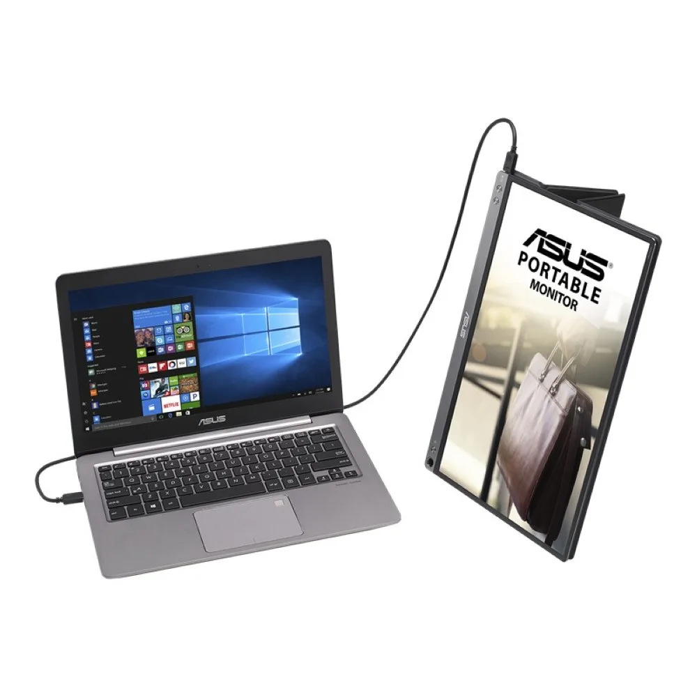 Asus ZenScreen MB16ACE Portable USB Monitor 16 inch (15.6 inch viewable) Full HD IPS Hybrid Signal Solution USB Type-C Blue Light Filter Anti-glare surface Antibacterial treatment (Used) thumbnail 10