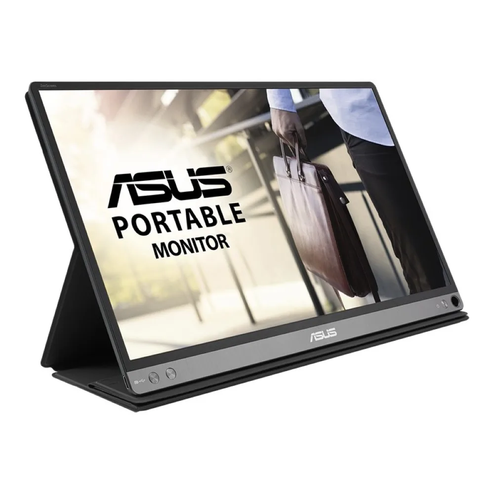 Asus ZenScreen MB16ACE Portable USB Monitor 16 inch (15.6 inch viewable) Full HD IPS Hybrid Signal Solution USB Type-C Blue Light Filter Anti-glare surface Antibacterial treatment (Used) thumbnail 9