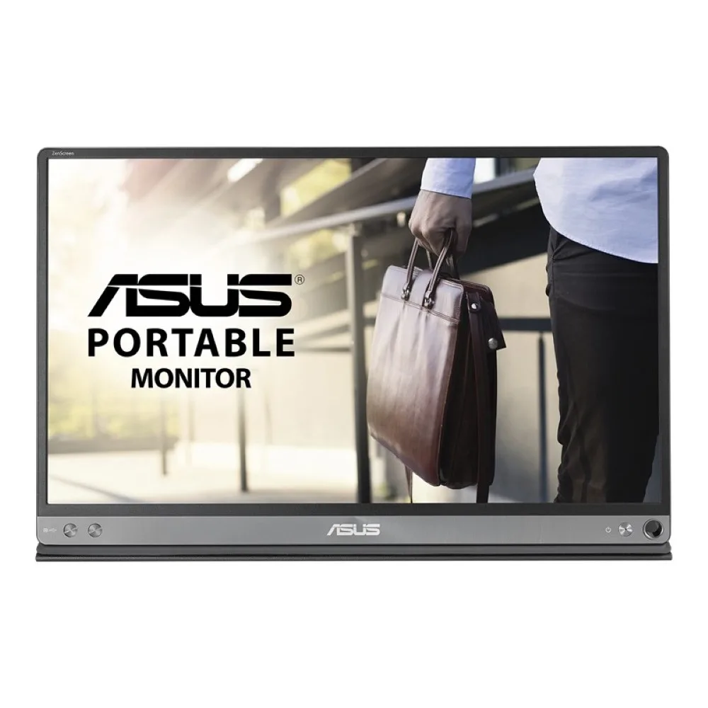 Asus ZenScreen MB16ACE Portable USB Monitor 16 inch (15.6 inch viewable) Full HD IPS Hybrid Signal Solution USB Type-C Blue Light Filter Anti-glare surface Antibacterial treatment (Used) thumbnail 7