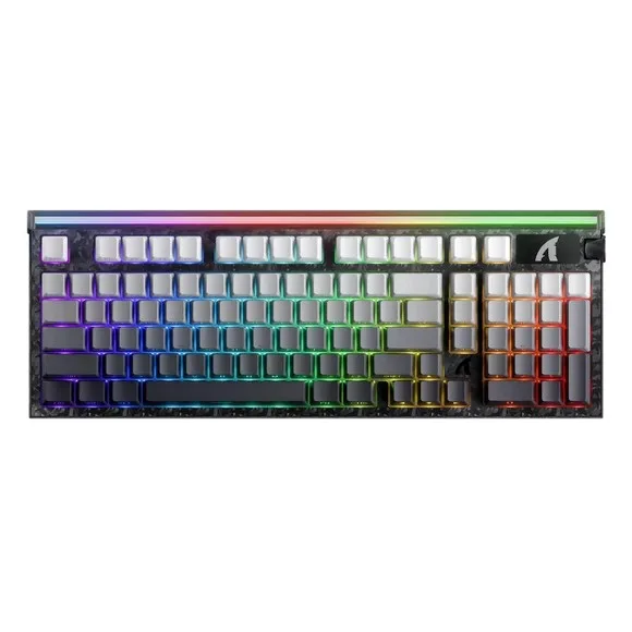 ATTACK SHARK R98 HE Carbon Fiber Rapid Trigger Gaming Keyboard – Moonlight