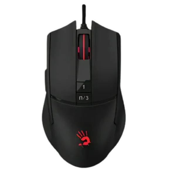 Bloody L65 Max Lightweight Gaming Mouse RGB Animation 12000 CPI - Ultra Core 3 & 4 Activated | Stone Black
