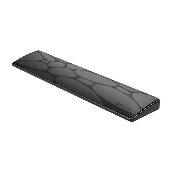 GravaStar 75% Keyboard Wrist Rest Pad – Black, PU Leather Ergonomic Wrist Support for Mercury V75 Pro, V75 and K1 Gaming Keyboards