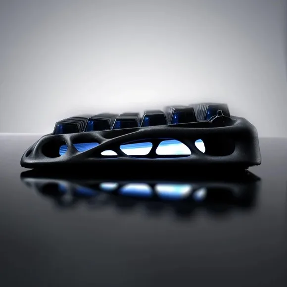 GravaStar Mercury K1 75% Wireless Mechanical Gaming Keyboard – Stealth Black RGB, Hot-Swappable Switches, 8000mAh Battery thumbnail 5