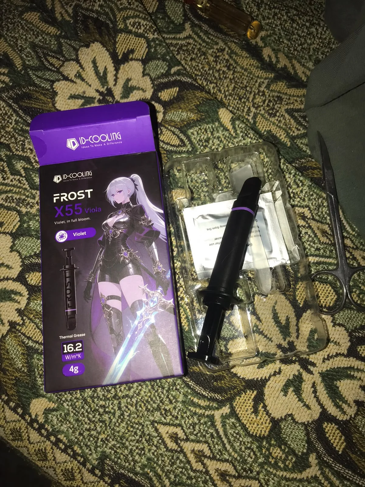 ID-Cooling Frost X55 Viola Top-Tier Scented Performance Thermal Paste - 4g thumbnail 3