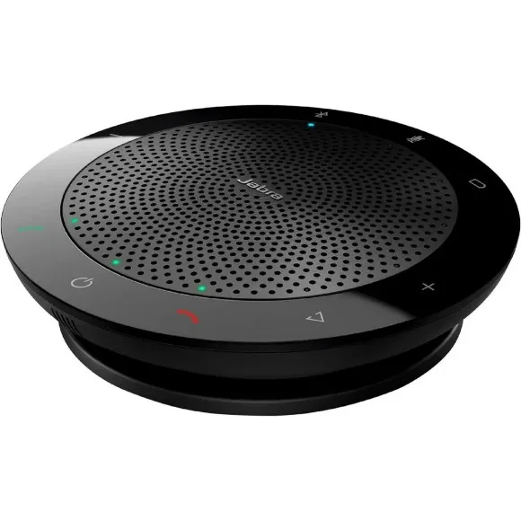 Jabra Speak 510 MS Wireless Bluetooth Speakerphone 7510-109 | USB Connectivity | 360° Omnidirectional Microphone | Microsoft Skype for Business Certified