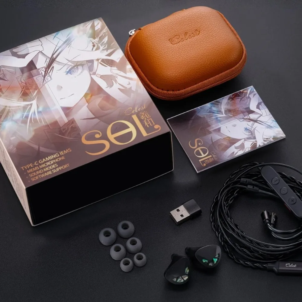 KINERA CELEST SOL Gaming IEM Earphones – Dynamic + Bone Conduction Drivers, USB-C DSP with Mic thumbnail 4
