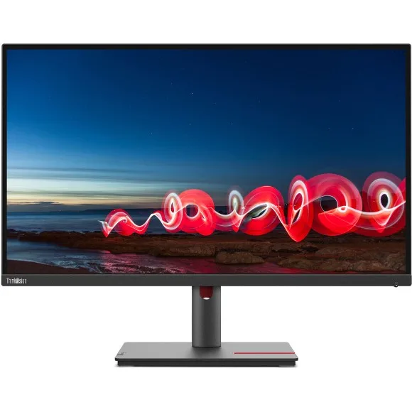 Lenovo ThinkVision T27i-30 27-Inch FHD IPS Business Monitor – 75Hz, 99% sRGB, 4ms Response Time, USB Hub, Ergonomic Stand