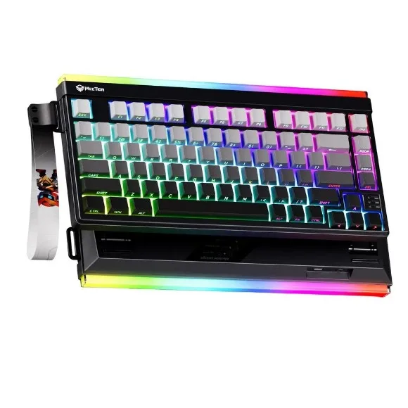MEETION VibeKey B75 75% Wireless Membrane Gaming Keyboard | Tri-Mode | RGB | 4000mAh | 75 Keys