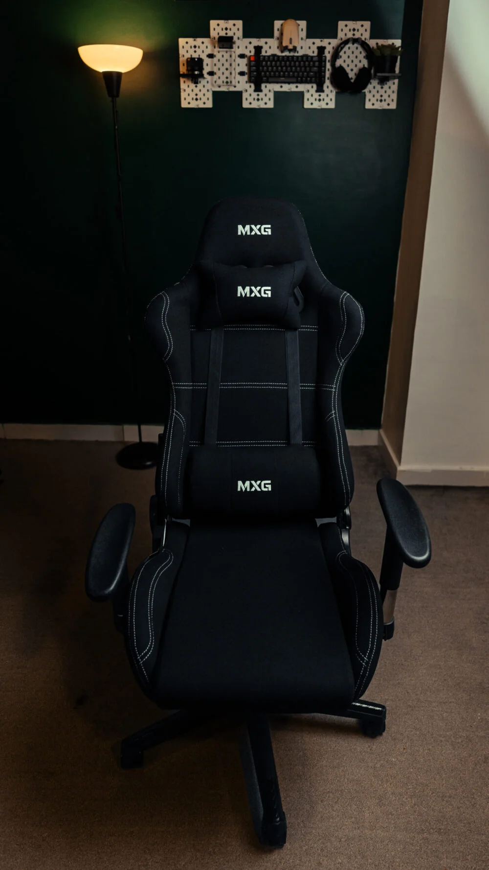 MXG FGC 01 Upholstered Fabric with Headrest and Lumbar Support Gaming Chair Price in Pakistan 01 scaled