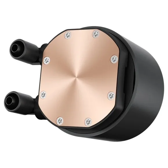 PCCOOLER DA360 V2 ARGB 360mm AIO Liquid CPU Cooler 310W TDP – 360mm Radiator, Triple 120mm ARGB Fans, Intel LGA1851/1700 & AMD AM5/AM4, Black thumbnail 4