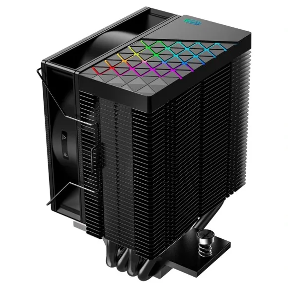PCCOOLER R400 ARGB CPU Air Cooler 180W TDP – 4×6mm Heat Pipes, 92mm ARGB PWM Fan, Intel LGA1851/1700 & AMD AM5/AM4, Black thumbnail 4