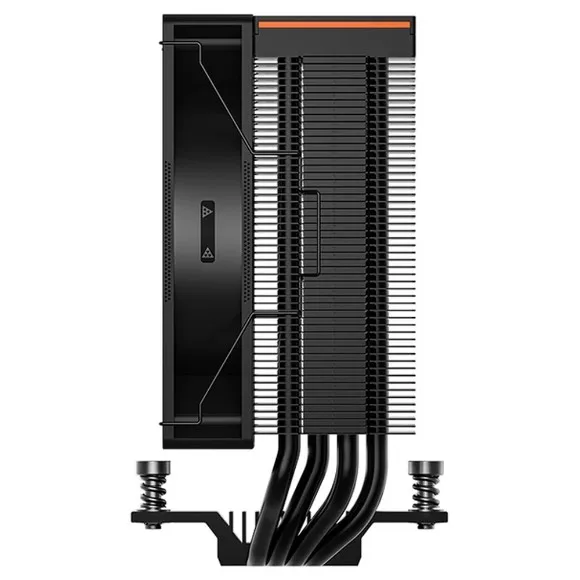 PCCOOLER RT400 Digital ARGB CPU Air Cooler 235W TDP – Digital Temperature Display, 4×6mm Copper Heat Pipes, 120mm ARGB Fan, Intel LGA1851/1700 & AMD AM5/AM4, Black thumbnail 4