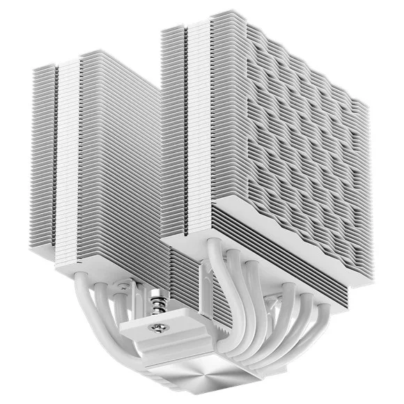 PCCOOLER RT620 PRO ARGB TC CPU Air Cooler 265W TDP – Dual Tower Design, 6×6mm Copper Heat Pipes, Dual 120mm ARGB Fans, Intel LGA1851/1700 & AMD AM5/AM4, White thumbnail 3