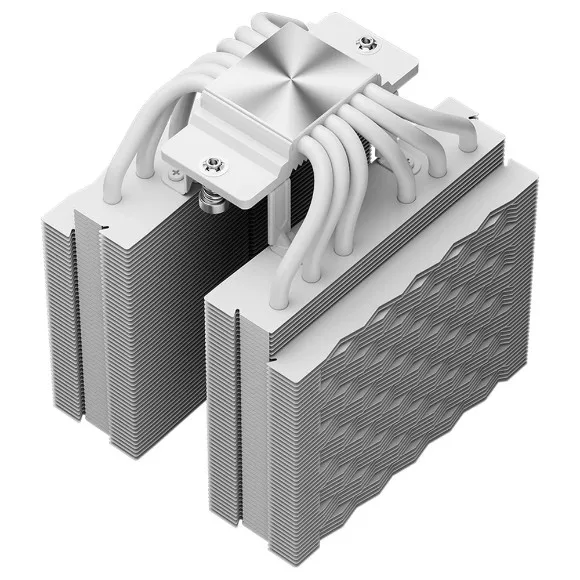 PCCOOLER RT620 PRO ARGB TC CPU Air Cooler 265W TDP – Dual Tower Design, 6×6mm Copper Heat Pipes, Dual 120mm ARGB Fans, Intel LGA1851/1700 & AMD AM5/AM4, White thumbnail 4