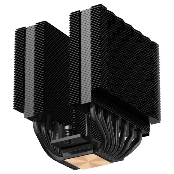 PCCOOLER RT720 ARGB TC CPU Air Cooler 270W TDP – Dual Tower, 7×6mm Copper Heat Pipes, Dual 120mm ARGB Fans, Intel LGA1851/1700 & AMD AM5/AM4 - Black thumbnail 4