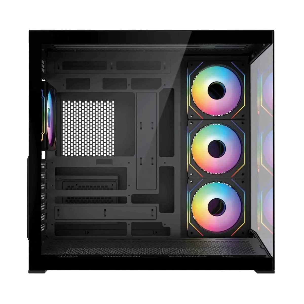 Sonic Areion V208R ATX Gaming Case Black | 4× ARGB Fans | Tempered Glass | Gaming Chassis