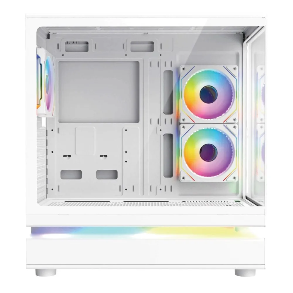 Sonic Starvix 217R ATX Gaming Case White | 3× ARGB Fans | Tempered Glass | Gaming PC Chassisl Price in Pakistan